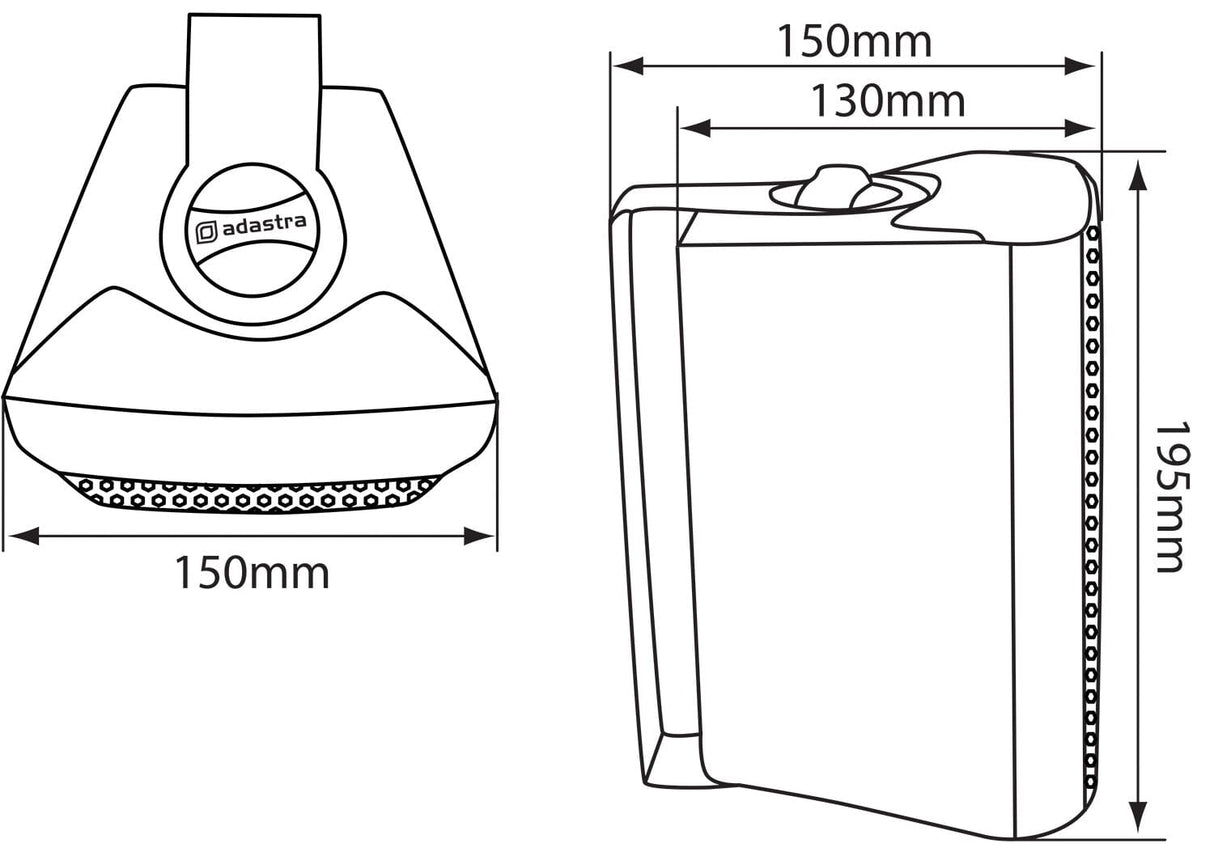 Adastra BC4 4" 100V Indoor Wall-Mount Speaker (Pair) - K&B Audio