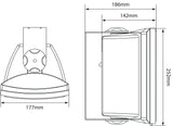 Adastra FS 5.25" 100V High Performance Wall-Mount Speaker (Each) - K&B Audio