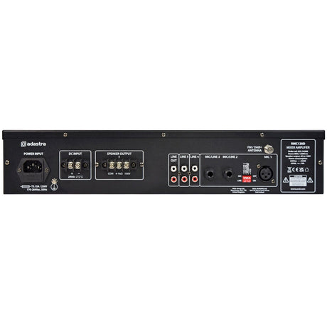 Adastra RMC Series Mixer Amplifier with CD, DAB, Bluetooth & USB - K&B Audio