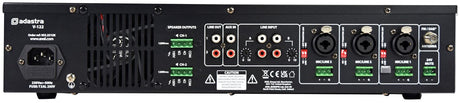 Adastra V Series Dual Zone 100V Mixer Amplifiers with DAB, Bluetooth & USB - K&B Audio