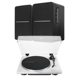 Audio-Technica AT-LP70XBT Automatic Turntable + Edifier R1280DBs Active Bluetooth Speakers - K&B Audio