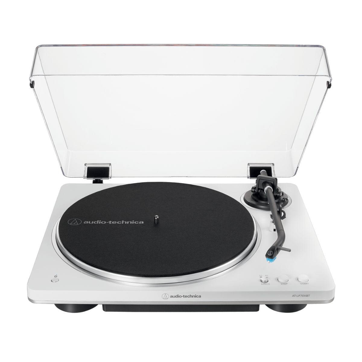 Audio-Technica AT-LP70XBT Automatic Turntable + Kanto Audio YU4 4" Active Bluetooth Speakers - K&B Audio