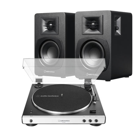 Audio-Technica SP3X & LP60X Turntable with Speakers - K&B Audio