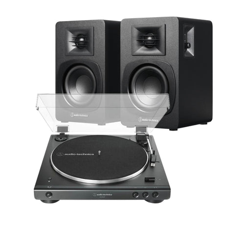 Audio-Technica SP3X & LP60X Turntable with Speakers - K&B Audio