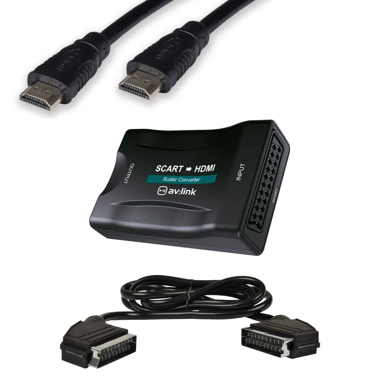 AV Link Scart to HDMI Converter - K&B Audio