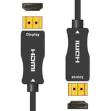 AV Link Ultra High Definition 4K Active Fibre Optic HDMI Leads (10 - 150m) Cables AV Link 