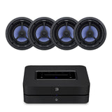 Bluesound Powernode + Blucube BCK65 6.5" Ceiling Speakers - K&B Audio