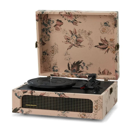 Crosley Voyager Portable Record Player with Bluetooth Turntables Crosley Floral 