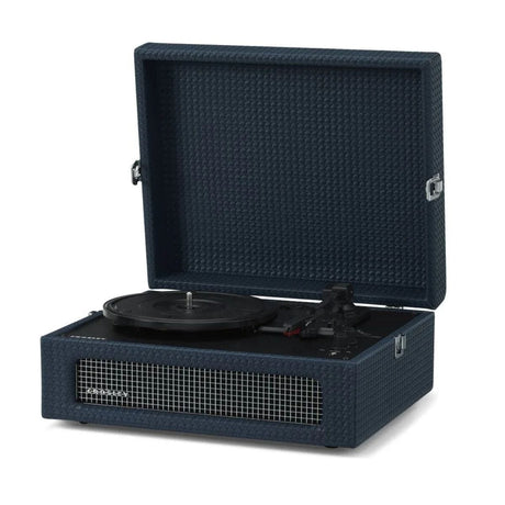 Crosley Voyager Portable Record Player with Bluetooth Turntables Crosley Navy Blue 