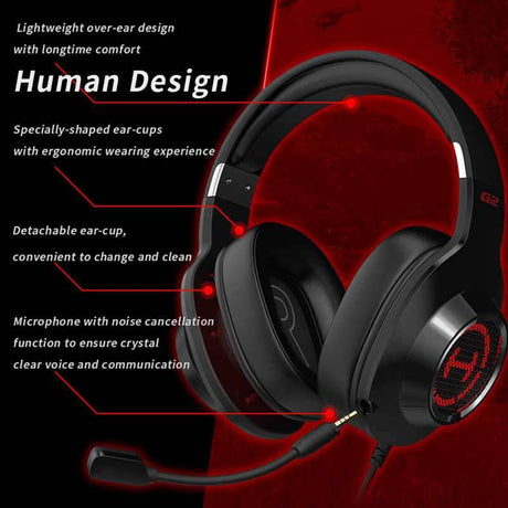 Edifier HECATE G2II 7.1 Surround Sound USB Gaming Headset with RGB Light Effects - K&B Audio