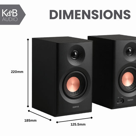 Edifier MR3 Powered Studio Monitor Speakers with Bluetooth - K&B Audio