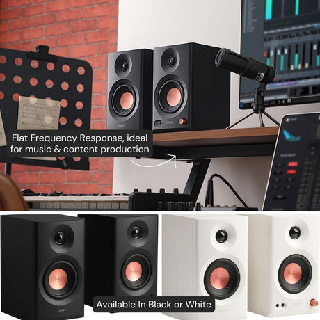 Edifier MR3 Powered Studio Monitor Speakers with Bluetooth - K&B Audio