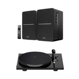 Pro-ject E1 Phono Turntable + Edifier R1280DBs Active Bluetooth Speakers - K&B Audio