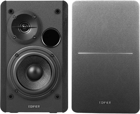 Edifier R1280T Active Bookshelf Speakers + WiiM Mini Music Streamer - K&B Audio