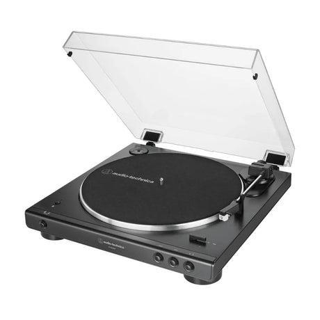 Audio-Technica LP60X Automatic Turntable + Edifier R1380DB Active Bluetooth Bookshelf Speakers - K&B Audio