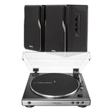 Audio-Technica LP60X Automatic Turntable + Edifier R1380DB Active Bluetooth Bookshelf Speakers - K&B Audio