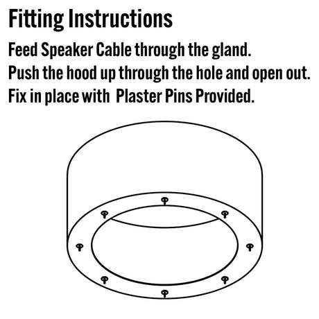 Firetopper Pro II - Acoustic Speaker Fire Hood Accessories Firetopper 