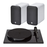 Goldring GR3 Turntable + Q Acoustics M20 Active Bluetooth Speakers - K&B Audio