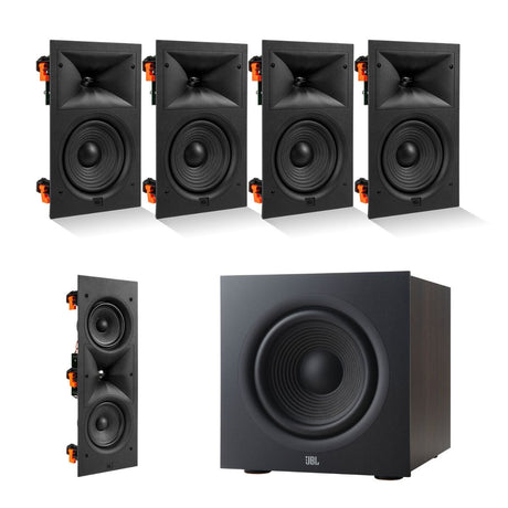 JBL Stage 260W 5.1 Surround Sound In Wall Speaker Package - 6.5" - K&B Audio