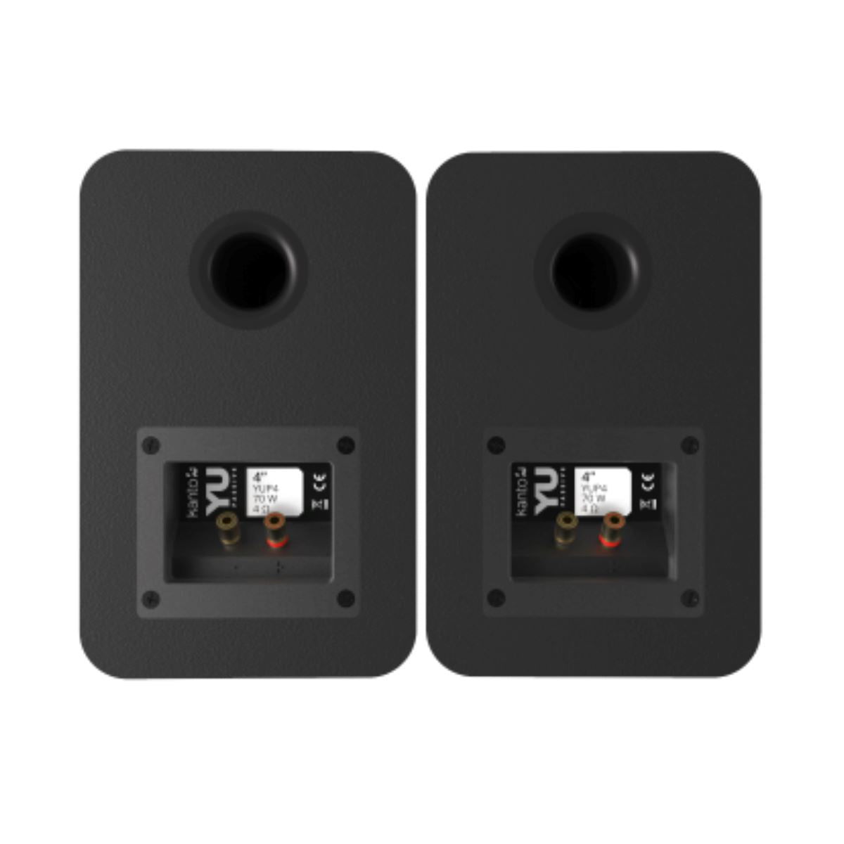 Kanto YUP4 4" Passive Bookshelf Speakers (Pair) - K&B Audio