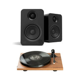 Pro-Ject E1 Turntable + Kanto YU4 Active Bluetooth Speakers - K&B Audio