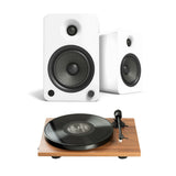 Pro-Ject E1 Turntable + Kanto YU4 Active Bluetooth Speakers - K&B Audio