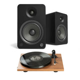 Pro-Ject E1 Turntable + Kanto YU6 Active Bluetooth Speakers - K&B Audio