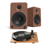 Pro-Ject E1 Turntable + Kanto YU6 Active Bluetooth Speakers - K&B Audio