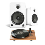 Pro-Ject E1 Turntable + Kanto YU6 Active Bluetooth Speakers - K&B Audio