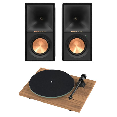 Klipsch R-50PM Active Speakers + Pro-Ject T1 EVO Turntable - K&B Audio