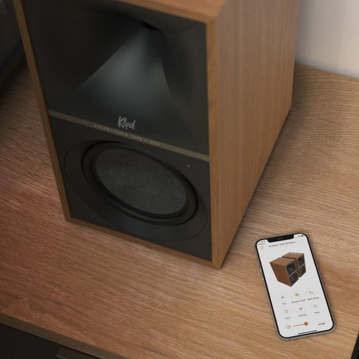 Klipsch The Sevens Active Bookshelf Speakers with Bluetooth - K&B Audio