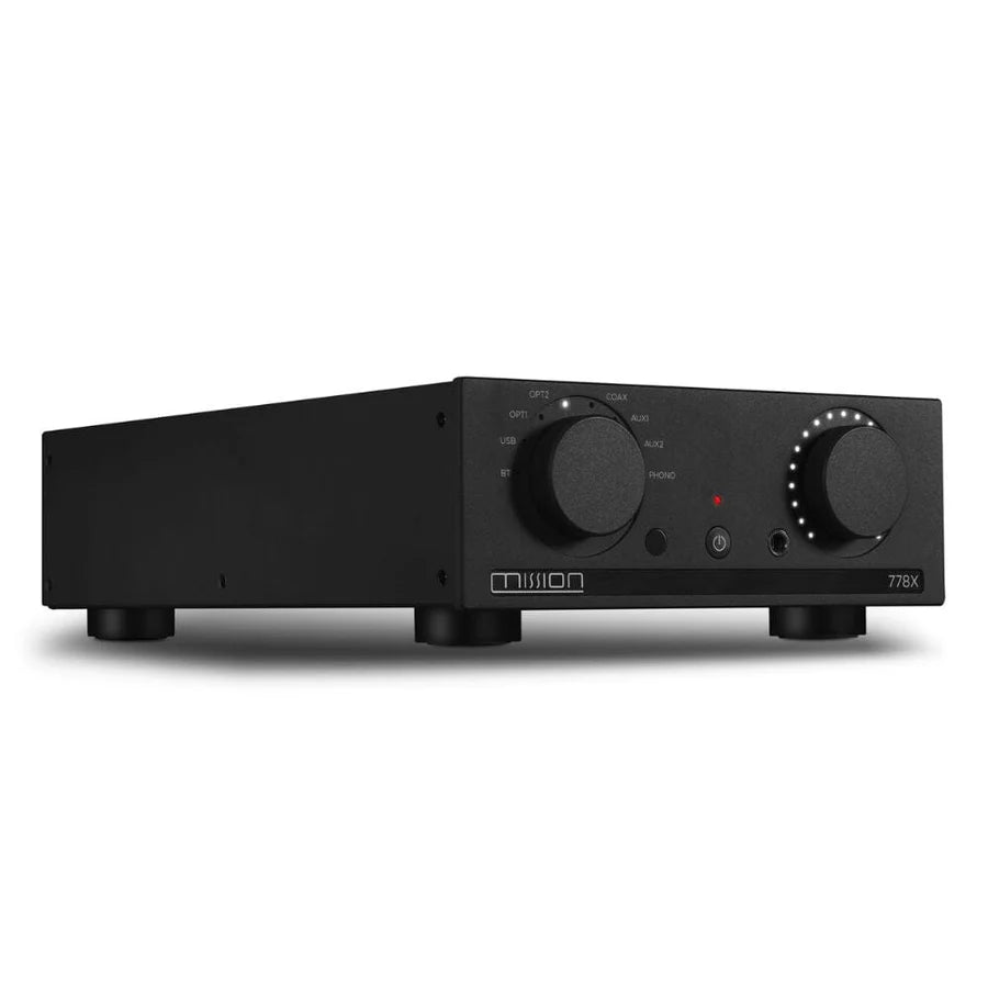 Mission 778X Integrated Amplifier + Mission LX-2 Bookshelf Speakers - K&B Audio