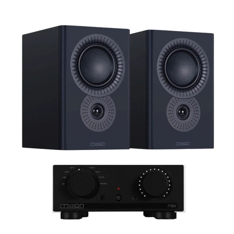 Mission 778X Integrated Amplifier + Mission LX-2 Bookshelf Speakers - K&B Audio