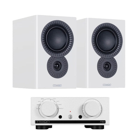 Mission 778X Integrated Amplifier + Mission LX-2 Bookshelf Speakers - K&B Audio