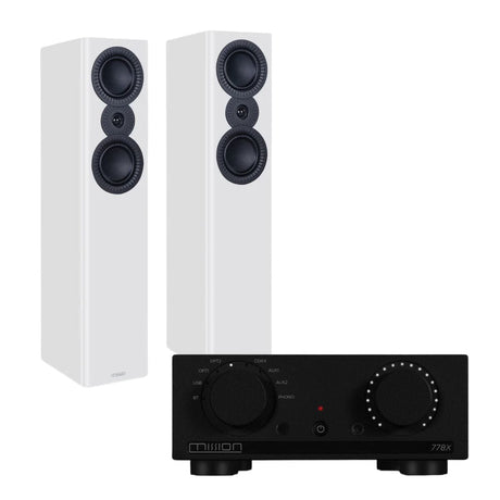 Mission 778X Integrated Amplifier + Mission LX-5 Floorstanding Speakers - K&B Audio