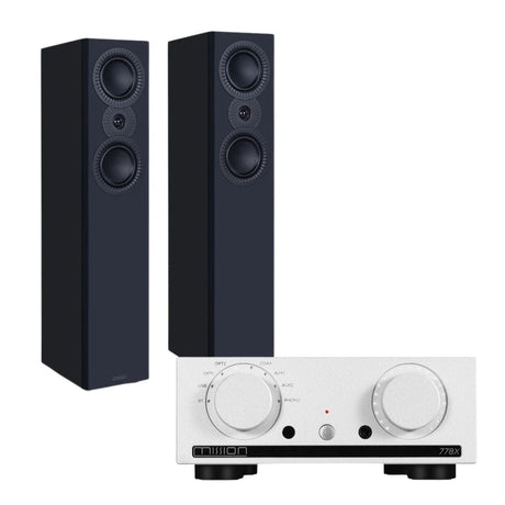 Mission 778X Integrated Amplifier + Mission LX-5 Floorstanding Speakers - K&B Audio