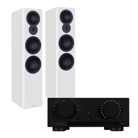 Mission 778X Integrated Amplifier + Mission LX-6 Floorstanding Speakers - K&B Audio