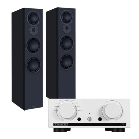 Mission 778X Integrated Amplifier + Mission LX-6 Floorstanding Speakers - K&B Audio