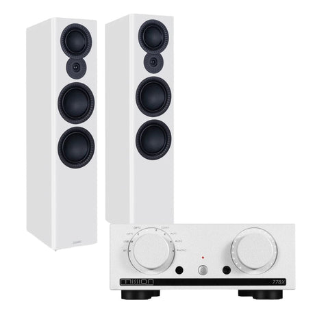 Mission 778X Integrated Amplifier + Mission LX-6 Floorstanding Speakers - K&B Audio