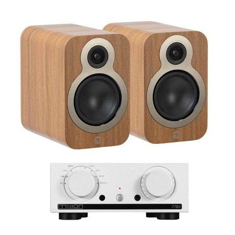 Mission 778X Integrated Amplifier + Q Acoustics 3020c Bookshelf Speakers - K&B Audio