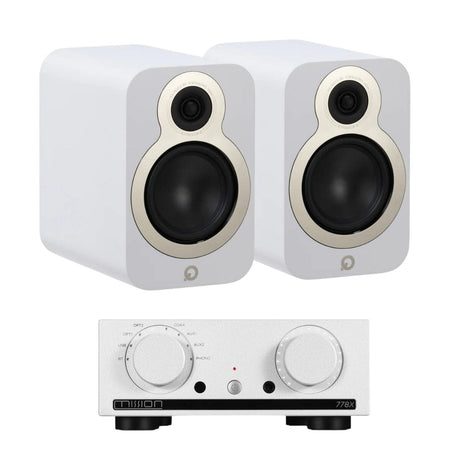 Mission 778X Integrated Amplifier + Q Acoustics 3020c Bookshelf Speakers - K&B Audio