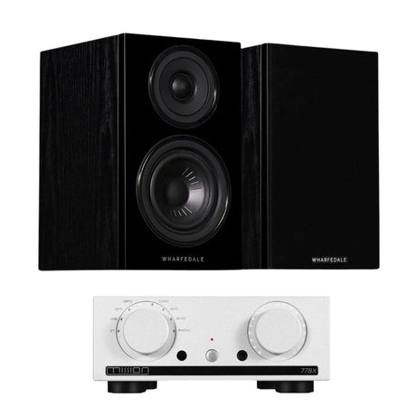 Mission 778X Integrated Amplifier + Wharfedale Diamond 12.2 Bookshelf Speakers - K&B Audio