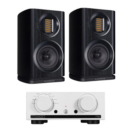 Mission 778X Integrated Amplifier + Wharfedale EVO 4.1 Bookshelf Speakers - K&B Audio