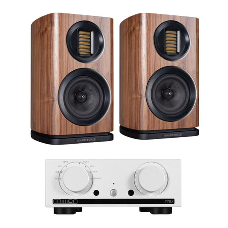 Mission 778X Integrated Amplifier + Wharfedale EVO 4.1 Bookshelf Speakers - K&B Audio