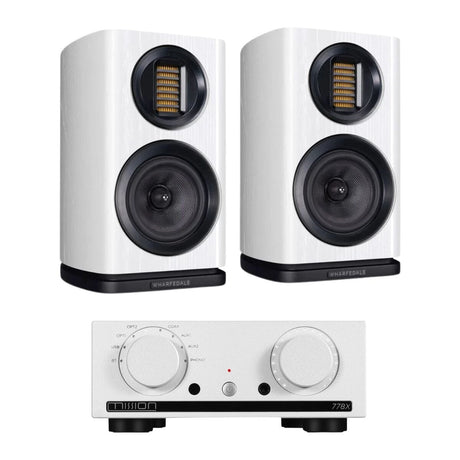 Mission 778X Integrated Amplifier + Wharfedale EVO 4.1 Bookshelf Speakers - K&B Audio