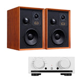 Mission 778X Integrated Amplifier + Wharfedale Super Denton Bookshelf Speakers - K&B Audio