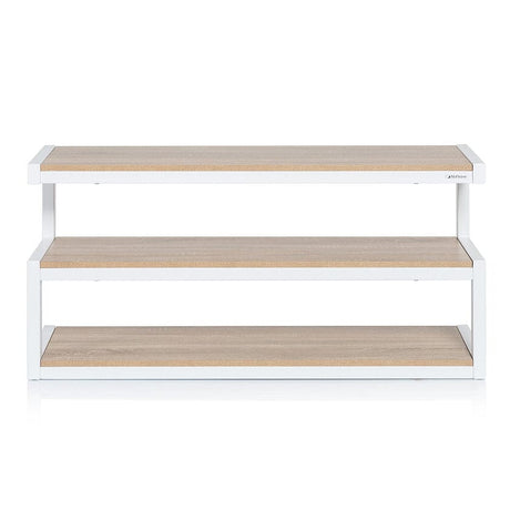 Norstone ESSE AV TV Stand - White / Oak - K&B Audio