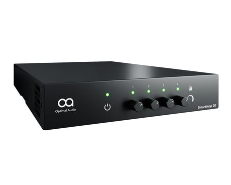 Optimal Audio SmartAmp 20 4 x 125W Amplifier with Integral DSP - K&B Audio