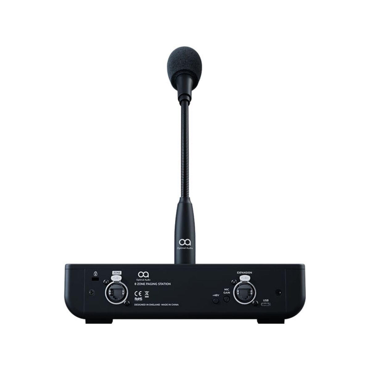 Optimal Audio Talk 8 8 Zone Digital Paging Station - K&B Audio