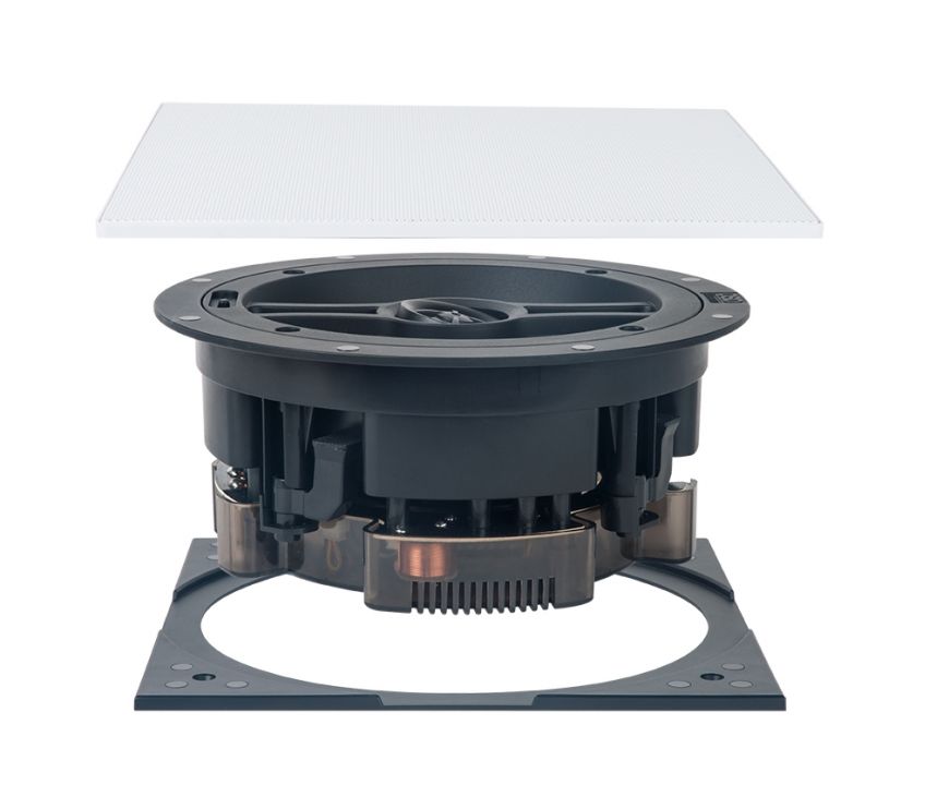 OSD Audio SQ8 Square Grille Kit For 8" Ceiling Speakers - K&B Audio